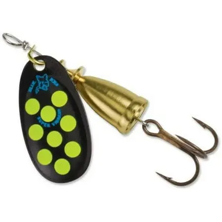 Classic Vibrax Spinner Lure, Hot Pepper Color, Size 1 For Freshwater Fishing
