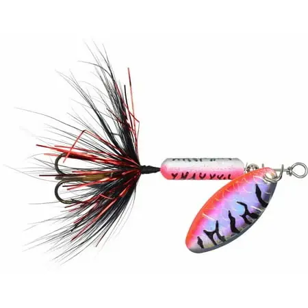 Rooster Tail Lure, 1/8 Ounce, Tinsel Nightmare Tiger Model 208 Tnmt