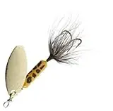 Wordens Original Rooster Tail Fishing Lure - 1/6 Ounce Frog Spring Model