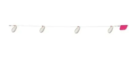 3700-0000001 38-inch Cowbell Troll Fishing Rig - Nickel Finish