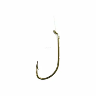 Baitholder Snelled Fish Hooks, Size 1, 6-pk.