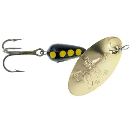 Classic Bass Fishing Lure 4 Pmr-g, 1/8 Oz, Gold Spinner
