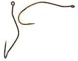 Ultrapoint Slow Death Bronze Fishing Hooks (25 Ct)