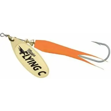 Flying C Fishing Lure - Versatile 3/8 Oz. Spinner Bait For Freshwater Fishing