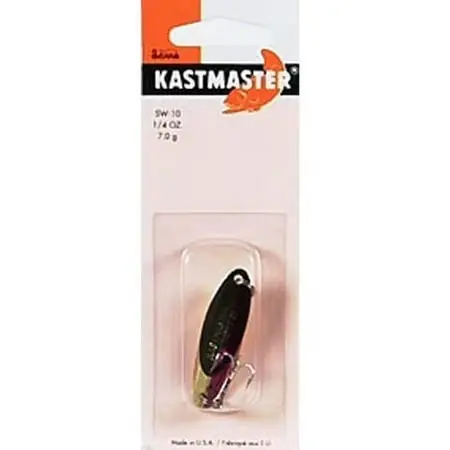 Acme Kastmaster Fishing Lure Sw-10/gnr 1/4 Ounce Gold/neon Red