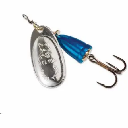 Classic Vibrax Spinner 1/8 Oz Chrome/blue Back Model 60-10-105ic