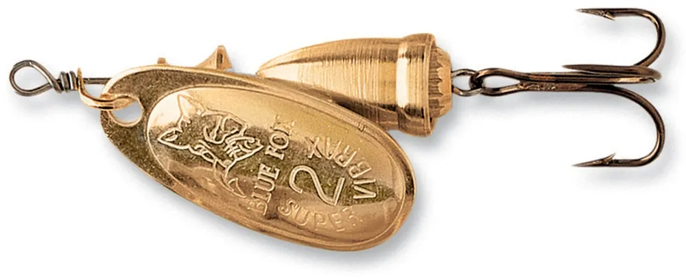 Classic Vibrax Spinner, Size 2, Gold, Model 60-20-200ic
