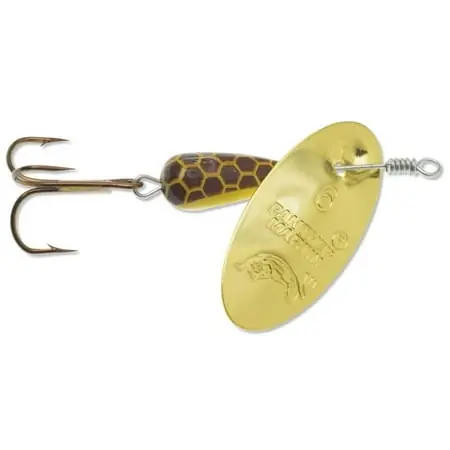 Crayfish Gold Fishing Lure 1/8 Oz. Spinner Model Pm-crg-u