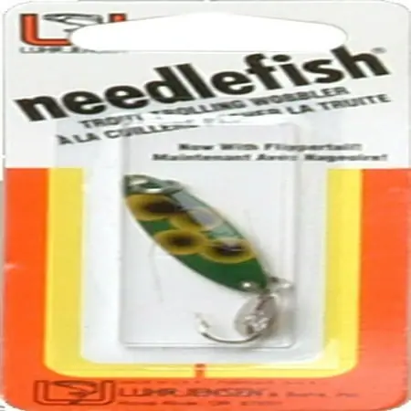 Needlefish Lure Size 1 Frog Brass Back Model 1051-0010074