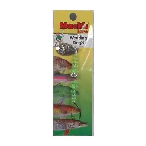 Classic Wedding Ring Fishing Spinnerbait Flo Chartreuse Size 4 Hook