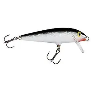 Original Floating Lure F09 S Silver 3.5 Inch Fishing Bait