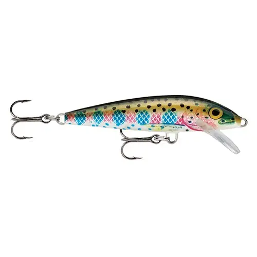 Original Floating Lure F09 Rt Rainbow Trout 3.5" Fishing Bait