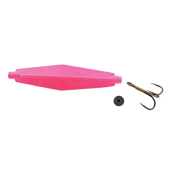 Buzz Bomb Fishing Lure, 2.5 Inch, Hot Pink Color
