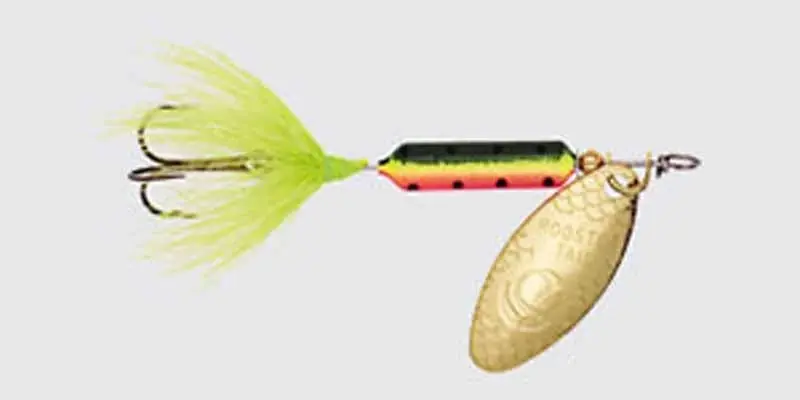 Wordens Original Rooster Tail Spinner Lure, Fire Tiger, 1/16 Ounce