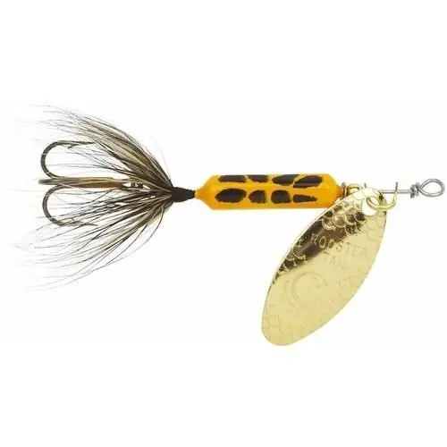 Worden‘s Original Rooster Tail Spinner Lure - 1/6 Oz. - Yellow Coach Dog