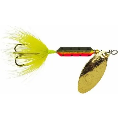 Worden‘s Original Rooster Tail Spinner Lure, 1/6 Oz., Firetiger Color