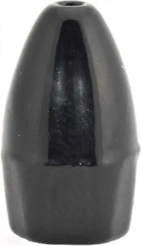 Strike King Stgtw38-10 Strike King Tg Tungsten Weight 0.37 Oz. Black