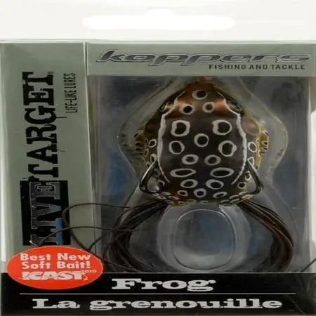 Koppers Hollow Belly Frog Bait 5/8 Oz Tan/brown