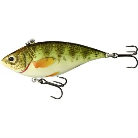 Yellow Perch Rattlebait Fishing Lure For Freshwater Angling