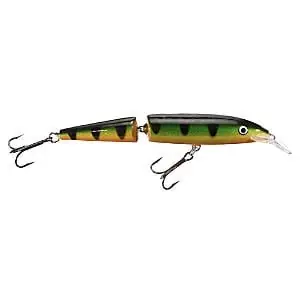 Jointed J09 Fishing Lure - Perch - 3.5 Inch Minnow Bait