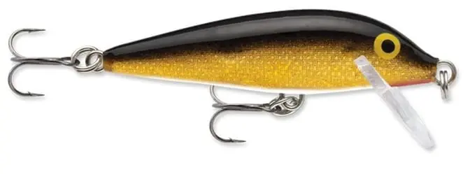 Countdown Minnow Cd07g Gold Fishing Lure - 2.75 Inches, 1/4 Ounce