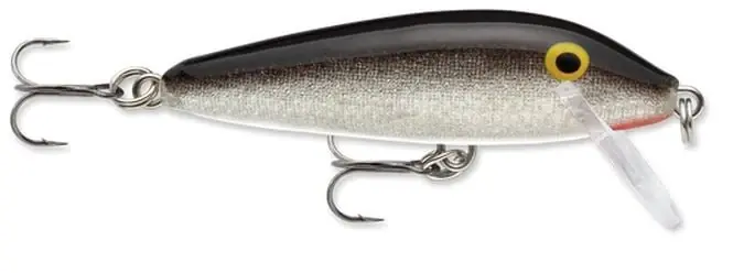 Countdown Minnow Cd07s Silver Fishing Lure 2.75" 1/4 Oz