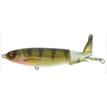 River2sea Larry Dahlberg Series Whopper Plopper Fishing Lure - Perch - 3-1/2 Inches