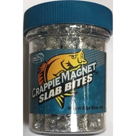 Leland Lures Tsunami Crappie Nuggets Sil Glitter Fishing Attractants 2 Oz.