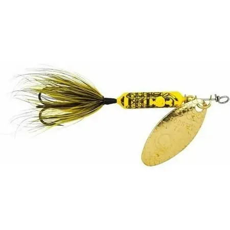 Original Rooster Tail Fishing Lure - Bumblebee Color, 1/6 Oz