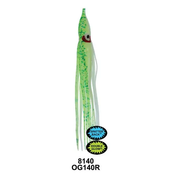 Squid Fishing Hoochy, Model 35, 4.5 Inch Octopus Lure