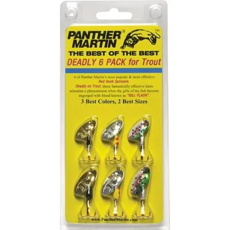 4pmh-fth Holographic Fire Tiger 1/8 Oz. Spinner Lure