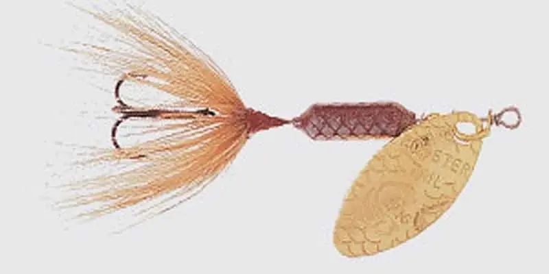 Wordens Original Rooster Tail Spinner Lure, Brown, 1/16-ounce