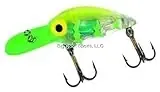 B.s. Fish Lighted Magnum Wiggler, Clear/red, 3 3/4-inch Fishing Lure