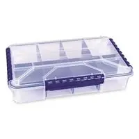 Double Deep Waterproof Ultimate Tuff Tainer 6189wp - Clear Storage Organizer