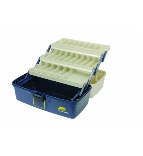 Xl 3-tray Tackle Box - Model 6133 - Blue/silver