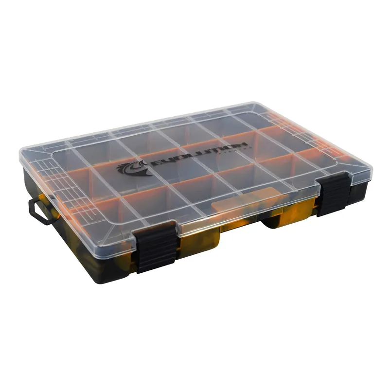 Drift Series 3600 Tackle Tray - Orange And Black