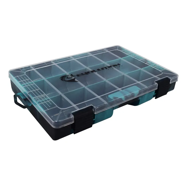 Drift Series 3600 Colored Tackle Tray - Seafoam Green/black