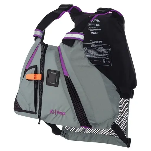 Movement Dynamic Paddle Sports Vest - Medium/large - Purple And Grey