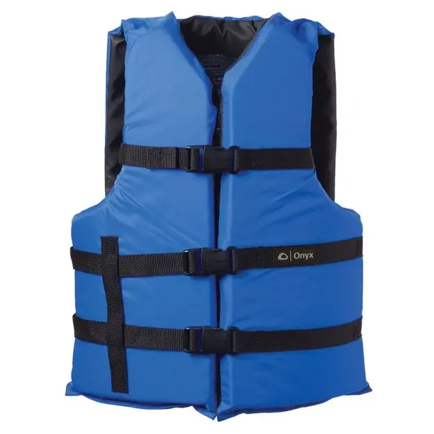 Universal Adult Extra-large Boating Vest - Blue - Sizes 2xl To 4xl