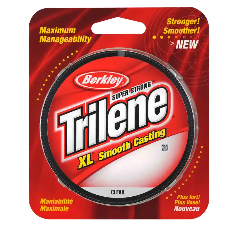 Trilene Xl Monofilament Fishing Line, Clear, 17 Lbs, 300 Yards