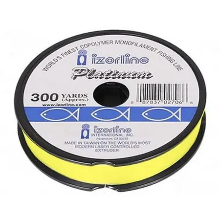 Izorline Xxx Super Co-polymer Fishing Line - Clear, Hi-vis Yellow, Smoke Variants