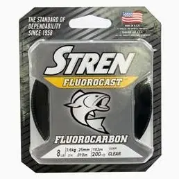 Fluorocast Fishing Line - Clear - 8 Lb Test - 200 Yards
