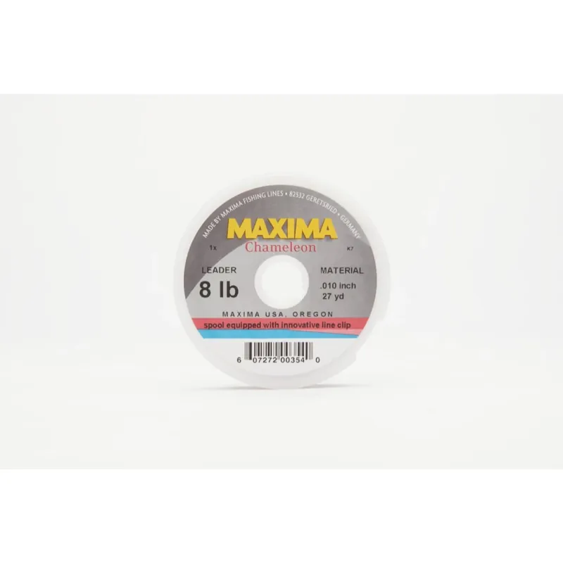 Chameleon Leader Wheel 8 Lbs X 27 Yards Monofilament Fishing Line