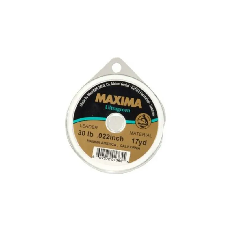 Ultragreen Monofilament Leader Material 3 Pound Test 27 Yards