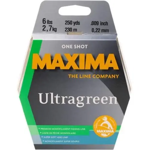 Ultragreen Monofilament Leader Material 4 Pound Test, 27 Yards