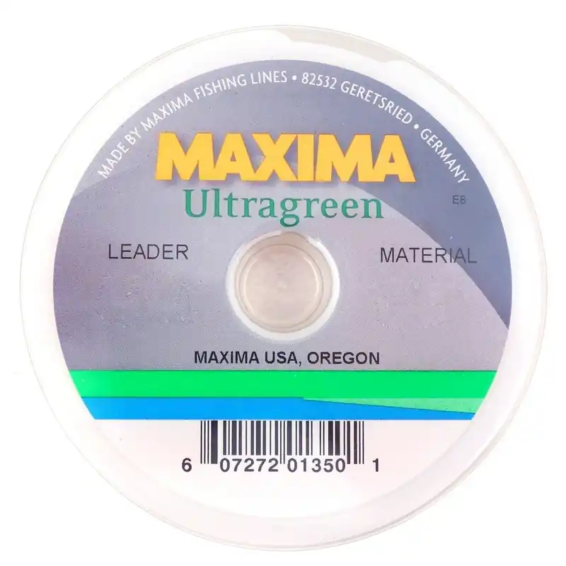 Chameleon Monofilament Leader Material 6 Pound Test, 27 Yards, Ultragreen