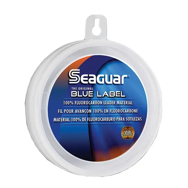 Blue Label Fluorocarbon Leader Material, 20 Lb Test, 25 Yards
