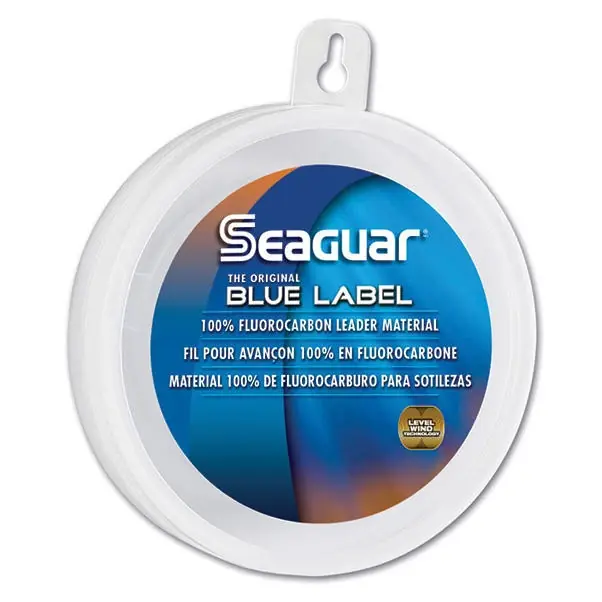 Blue Label Fluorocarbon Leader Material 25 Yards 25 Lb Test