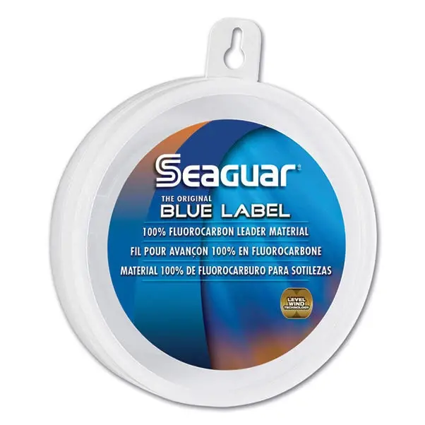 Blue Label 100% Fluorocarbon Leader Line 25 Yards 40 Pounds