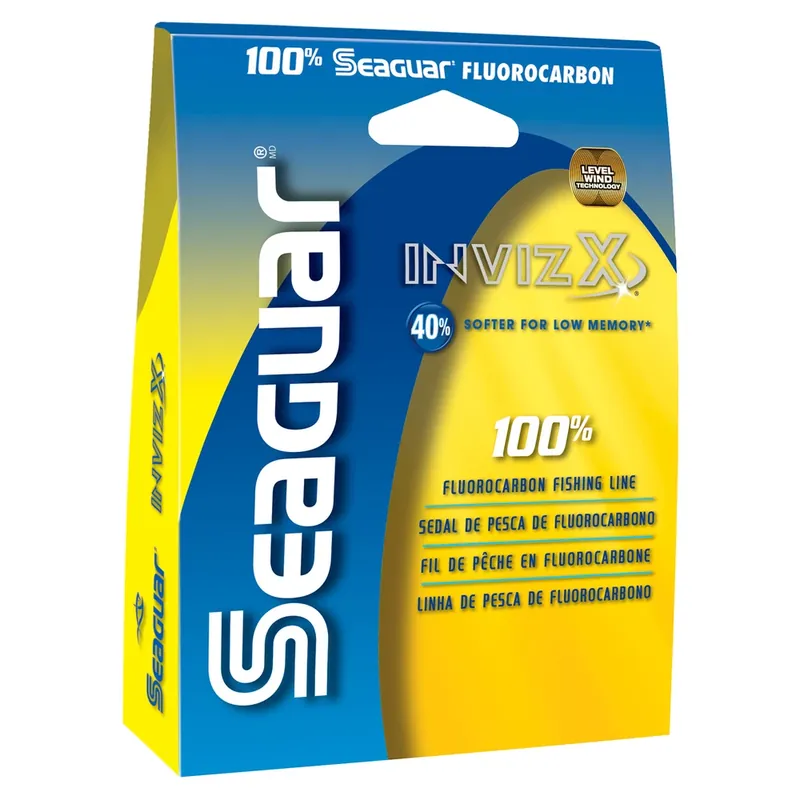 Invizx 100% Fluorocarbon Fishing Line - 200 Yards - 20 Lb Test